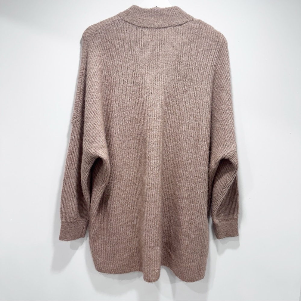 Selected Femme Women's Light Brown Wool Alpaka Blend Turtleneck Sweater size L - Picture 11 of 11